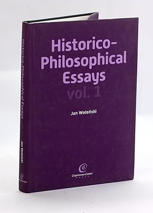 Seller image for Historico-Philosophical Essays: Volume 1 for sale by Arches Bookhouse