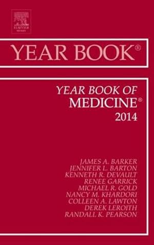 Bild des Verkufers fr Year Book of Medicine 2014 zum Verkauf von AHA-BUCH GmbH