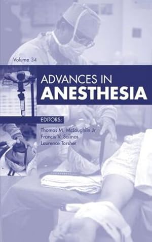 Immagine del venditore per Advances in Anesthesia, 2016 venduto da AHA-BUCH GmbH