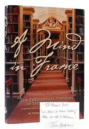 Image du vendeur pour A MIND IN FRAME SIGNED mis en vente par Rare Book Cellar