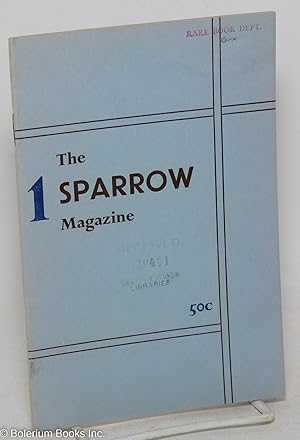 The Sparrow Magazine: #1, June, 1954