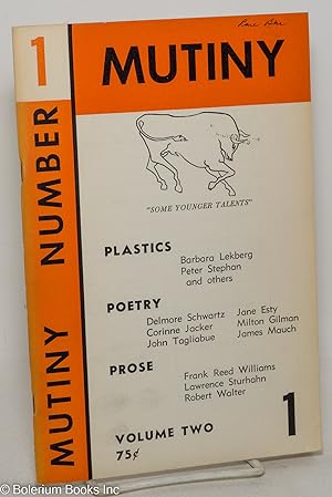 Imagen del vendedor de Mutiny: vol. 2, #1: early Winter 1958: "Some Younger talent" a la venta por Bolerium Books Inc.