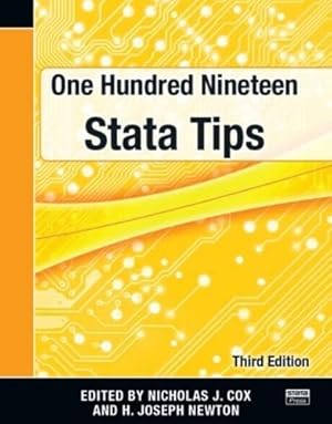 Seller image for One Hundred Nineteen Stata Tips, Third Edition for sale by WeBuyBooks