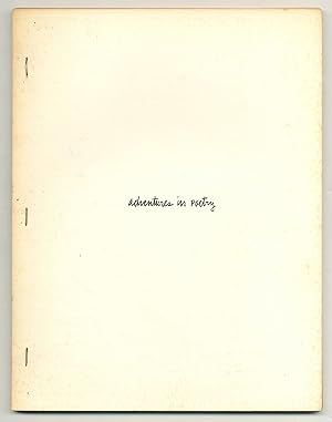 Bild des Verkufers fr Adventures in Poetry 7- February 1971 zum Verkauf von Between the Covers-Rare Books, Inc. ABAA