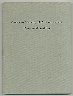 Imagen del vendedor de Centennial Portfolio: Fifty Original Prints by Members of the American Academy of Arts and Letters In Celebration of its Centennial a la venta por Between the Covers-Rare Books, Inc. ABAA