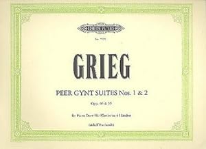 Bild des Verkufers fr Peer Gynt suites Nos1+2 Op.46+55 (Ruthardt) - Piano 4Mains zum Verkauf von buchversandmimpf2000