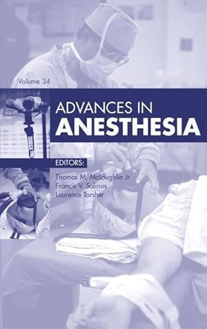 Immagine del venditore per Advances in Anesthesia, 2016: Volume 2016 venduto da moluna