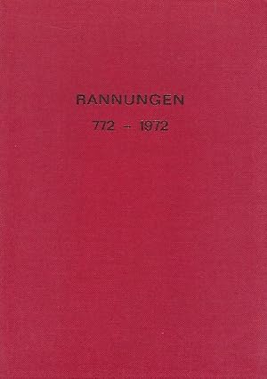 Zwölf Jahrhunderte Rannunger Geschichte (772-1972)