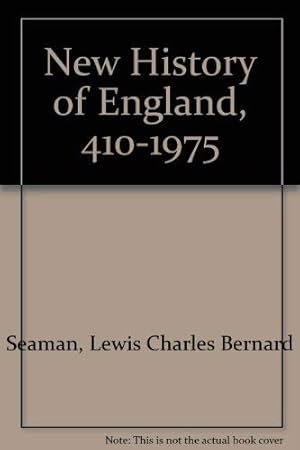 Bild des Verkufers fr New History of England, 410-1975 zum Verkauf von WeBuyBooks