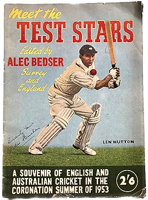 Meet the Test Stars. A Souvenir of English and Australian Cricket in the Coronation Summer of 195...