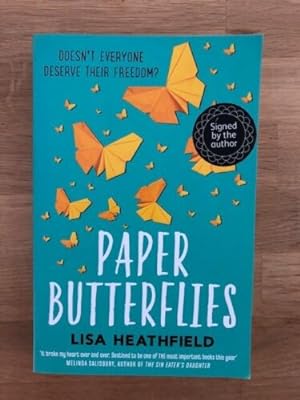 Seller image for PAPER BUTTERFLIES for sale by Happyfish Books