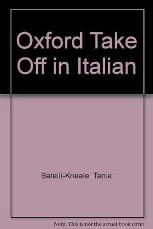 Bild des Verkufers fr Title: Oxford Take Off in Italian zum Verkauf von WeBuyBooks