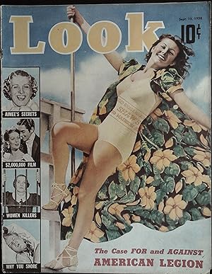 Seller image for Look Magazine September 13, 1938 Jack Dempsey, Irving Berlin for sale by AcornBooksNH