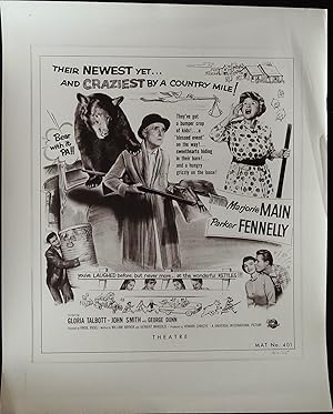 Imagen del vendedor de The Kettles on Old MacDonald's Farm 8 X 10 Still 1957 Marjorie Main, Parker Fennelly a la venta por AcornBooksNH