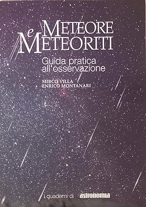 Immagine del venditore per Meteore e meteoriti venduto da Usatopoli libriusatierari