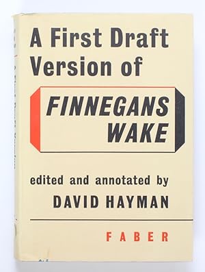Bild des Verkufers fr A First Draft Version of Finnegans Wake zum Verkauf von Buchkanzlei