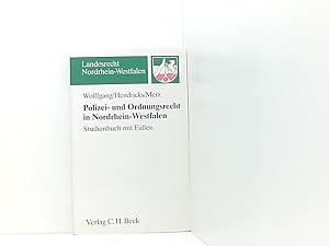 Image du vendeur pour Polizei- und Ordnungsrecht in Nordrhein-Westfalen: Studienbuch mit Fllen, Rechtsstand: 19980401 Studienbuch mit Fllen mis en vente par Book Broker