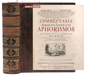 Commentaria in Hermanni Boerhaave Aphorismos de Cognoscendis et Curandis Morbis. Tomus Quintus (v...