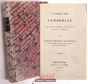 Seller image for Comoediae quas ad fidem optimarum editionum denuo castigavit, illustravit, edidit Arentius Gerardus van Cappelle. for sale by Antiquariat MEINDL & SULZMANN OG