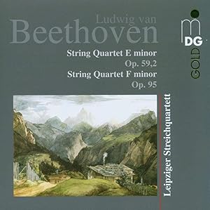 Immagine del venditore per String Quartets E minor Op. 59,2 / F minor Op. 95 CD Leipziger Streichquartett venduto da Leipziger Antiquariat