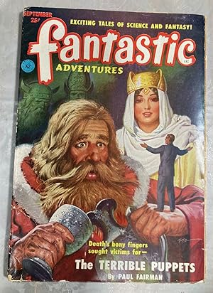 Image du vendeur pour Fantastic Adventures September 1951 mis en vente par biblioboy