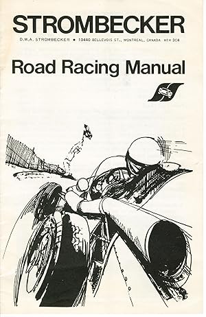 Seller image for Strombecker Road Racing Manual (INSTRUCTION BOOKLET ONLY!) for sale by Past Pages