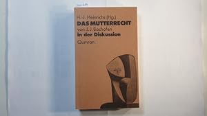 Bild des Verkufers fr Das Mutterrecht von Johann Jakob Bachofen in der Diskussion zum Verkauf von Gebrauchtbcherlogistik  H.J. Lauterbach