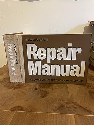 Seller image for Reader's Digest Repair Manual: The Complete Guide to Home Maintenance for sale by M&K Reeders