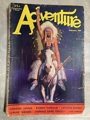 Seller image for Adventure February 15th 1932 Vol. LXXXI No. 5 for sale by biblioboy