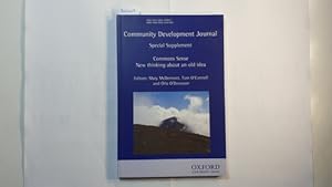 Community Development Journal, Volume 49, Nummber S1: Commons Sense New thinking about an old idea