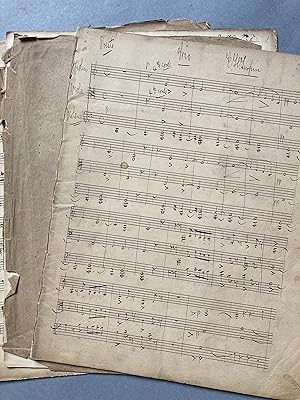 Image du vendeur pour Manuscript score, 'Trio', by Edmund Hart Turpin mis en vente par bolkonsky