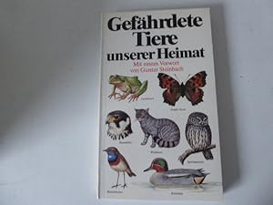 Bild des Verkufers fr Gefhrdete Tiere unserer Heimat. TB zum Verkauf von Deichkieker Bcherkiste