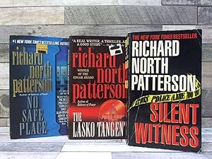 Seller image for Richard North Patterson, 3 Book Set, Paperback, Softcover, The Lasko tangent, Silent Witness, No Safe Place , Very Good for sale by Archives Books inc.
