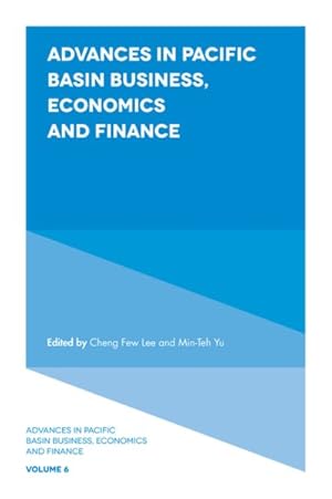 Imagen del vendedor de Advances in Pacific Basin Business, Economics and Finance a la venta por GreatBookPrices