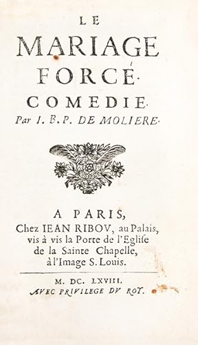 Seller image for Le Mariage forc. Comdie. for sale by Librairie HATCHUEL