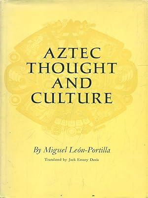 Bild des Verkufers fr Aztec thought and Culture zum Verkauf von Librodifaccia