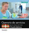 Operario de Servicios. Servicio vasco de salud-Osakidetza. Temario