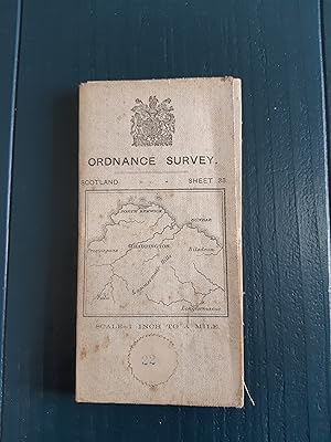 Ordnance Survey map of Haddington: 1 inch to 1 mile: sheet 33