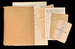 Scrapbook and Small Archive from Washington, D.C. area Organist, Mary B. Taber Hazard