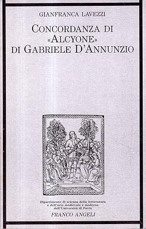 Concordanza di Alcyone di Gabriele D'Annunzio