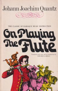 Imagen del vendedor de On playing the flute. The Classic of Baroque Music Instruction. a la venta por Bcher Eule