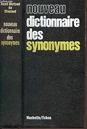 Seller image for nouveau dictionnaire des synonymes for sale by Ammareal