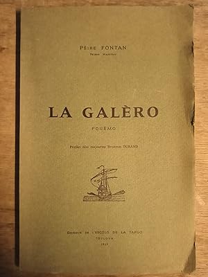 Seller image for La Galro for sale by Les Kiosques