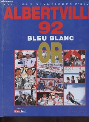 Image du vendeur pour Albertville 92 XVIes jeux olympiques d'hiver. mis en vente par Le-Livre