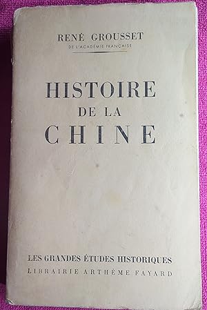Bild des Verkufers fr HISTOIRE DE LA CHINE zum Verkauf von LE BOUQUINISTE