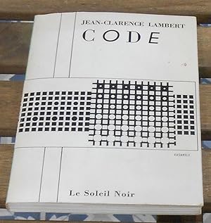 Seller image for Code for sale by Librairie Sedon