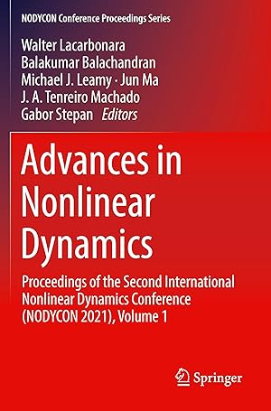 Immagine del venditore per Advances in Nonlinear Dynamics venduto da moluna