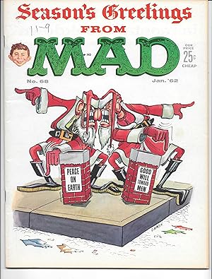 Bild des Verkufers fr MAD Magazine: January, 1962 zum Verkauf von Dark Hollow Books, Member NHABA, IOBA