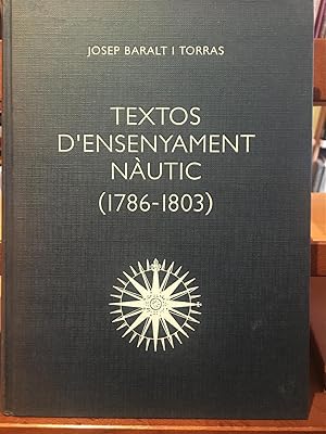 TEXTOS D'ENSENYAMENT NAUTIC (1786-1803)