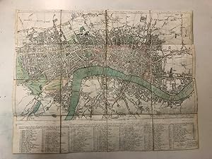 The London Directory or a New & Improved Plan of London, Westminster, & Southwark; with the adjac...